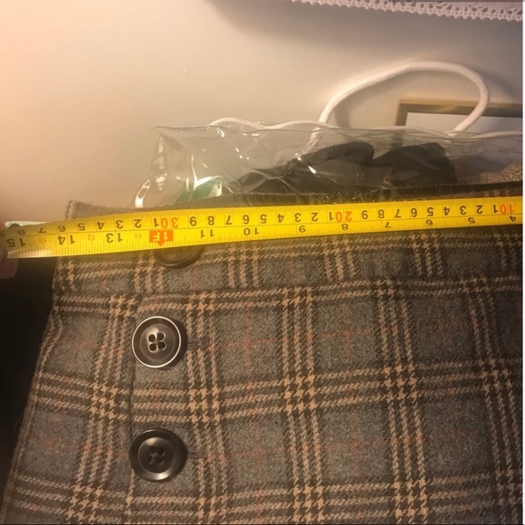 Size 0 Plaid Vintage Skirt - Picture 6 of 7